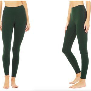 ALO High-Waist Airbrush Legging in Forest